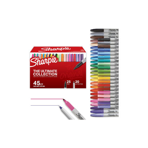 Sharpie Permanent Markers Ultimate Collection - 45 Count