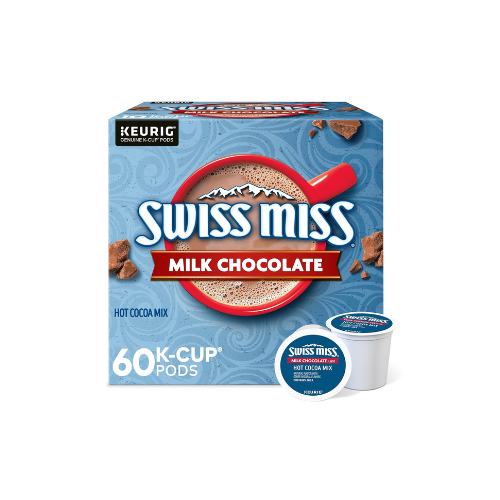 Swiss Miss Milk Chocolate Hot Cocoa 60 Count (6 Packs)