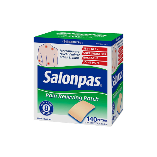 Salonpas Pain Relieving Patch 140 | 2 Pack Value Deal
