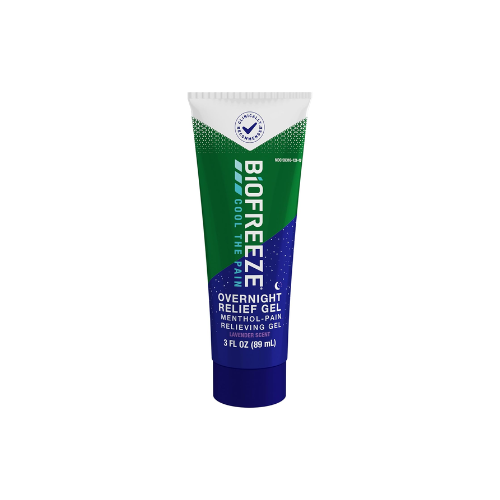 Biofreeze Overnight Gel Pain Relief | 3 Fl Oz for Fast Relief
