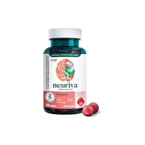 Neuriva Brain Supplement Original 50 Gummies