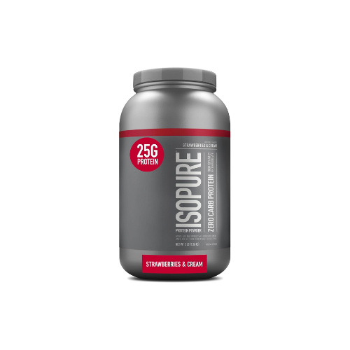 Isopure Zero Carb Whey Protein Isolate 3 Lbs, 44 Servings
