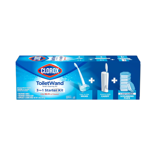 Clorox ToiletWand Toilet Cleaning Kit Pack of 6 (Pack May Vary)