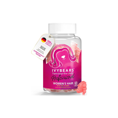 Ivy Bears Women's Hair Professional Gummies- 60 Count
