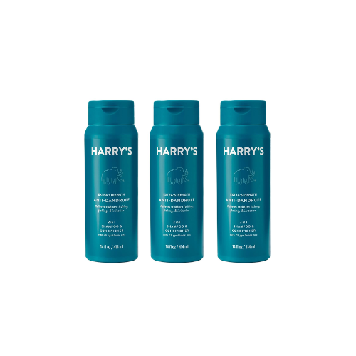 Harry’s Extra Strength 2-in-1 Anti-Dandruff Shampoo 14 fl oz, 3ct