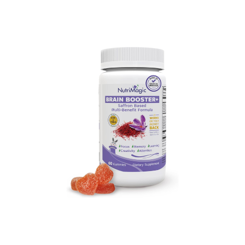 Brain Booster+ 30mg Saffron Gummies – 60 Ct