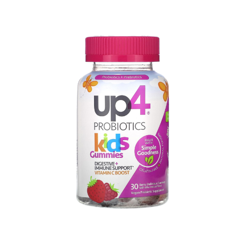 UP4 Probiotic Gummies – 60 Ct, Non-GMO for Adults