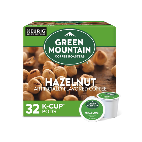 Green Mountain Hazelnut Light Roast – 32 Ct Pods