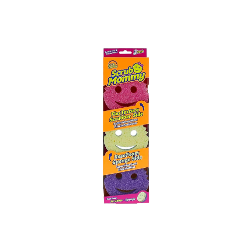 Scrub Daddy Scrub Mommy Sponges – Dual-Sided 3 Pack