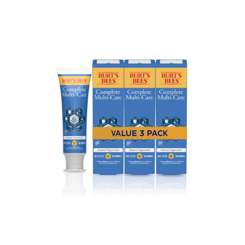 Burt’s Bees Multi Care Toothpaste 3-Pack, 4.7 oz
