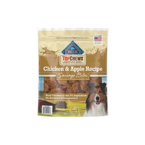 Top Chews Chicken & Apple Dog Treats – 100% Natural