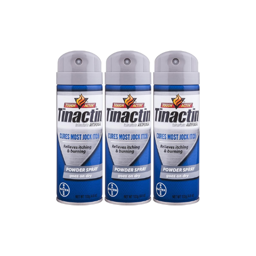 Tinactin Jock Itch Spray Powder 4.6 oz. (Pack of 3)