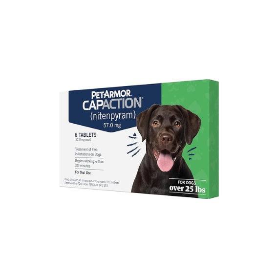 PetArmor CAPACTION Oral Flea Treatment for Dogs