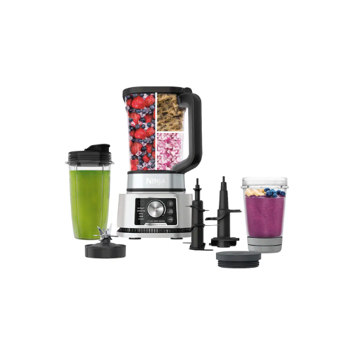 Ninja Foodi Power Blender Processor 1400W SmartTorque (Silver)