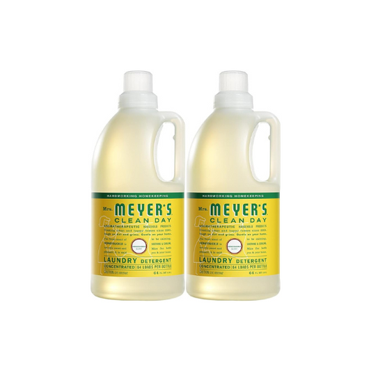 Mrs. Meyer's Liquid Laundry Detergent 64oz Pack of 2