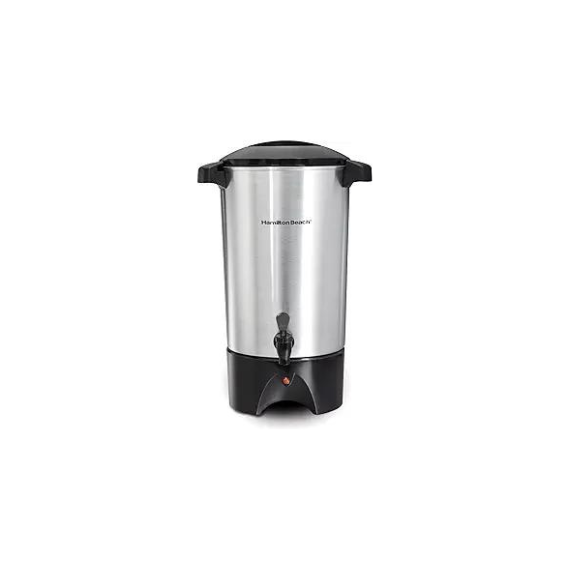 Hamilton Beach 45 Cup Coffee Urn Beverage Dispenser, Silver