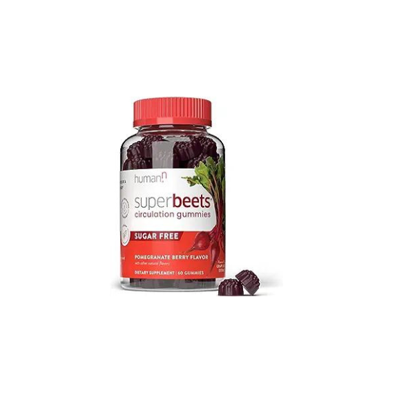 humanN SuperBeets Circulation Gummies 60 count