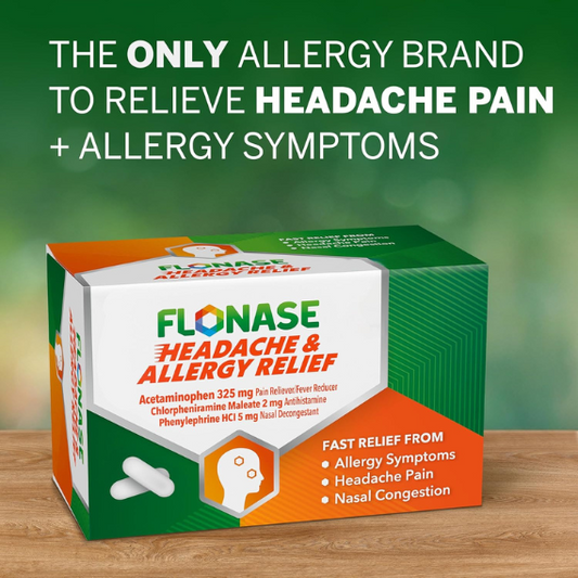 Flonase Headache and Allergy Relief 48 ct