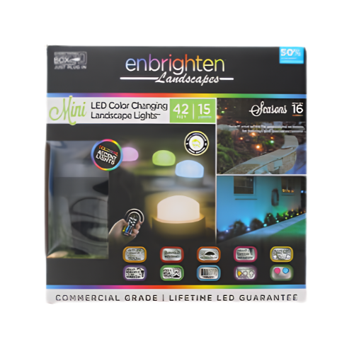 ENBRIGHTEN LANDSCAPES 42' 15 MINI LED