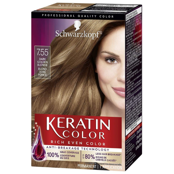 Schwarzkopf Keratin Color 7.55