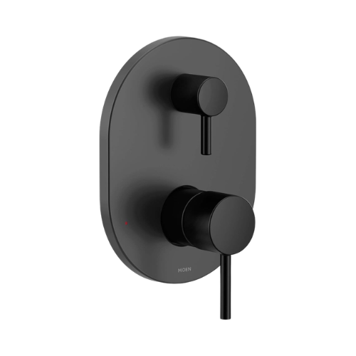 Moen Align Matte Black M-CORE 3-Series 2-Handle Shower Faucet Trim – UT3290BL