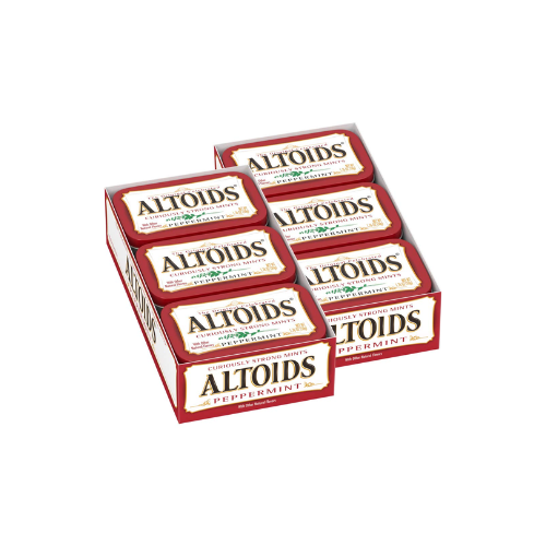 Altoids Classic Peppermint Breath Mints, 1.76 Ounce (Pack of 12)