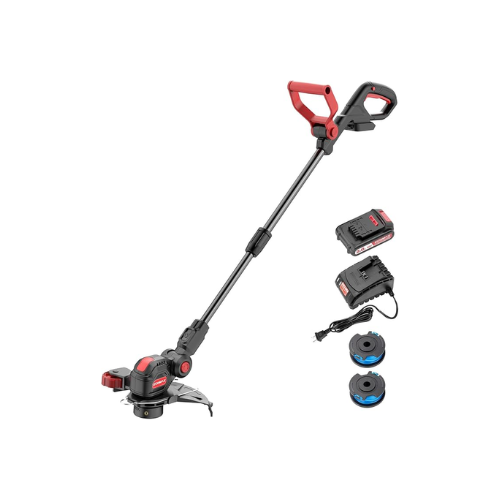 Ecomax 12" Cordless String Trimmer & Edger, 18V with 2Ah Battery & Charger, ELG03