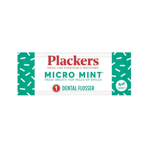 Plackers Micro Mint Dental Flossers Picks – 500 Count