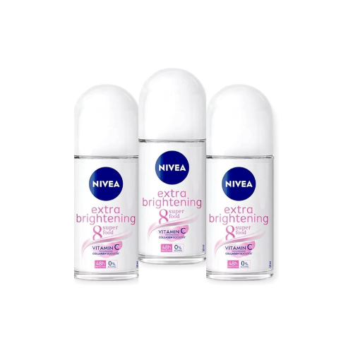 Nivea Whitening Deodorant Extra Care – 50ml (Pack of 3)