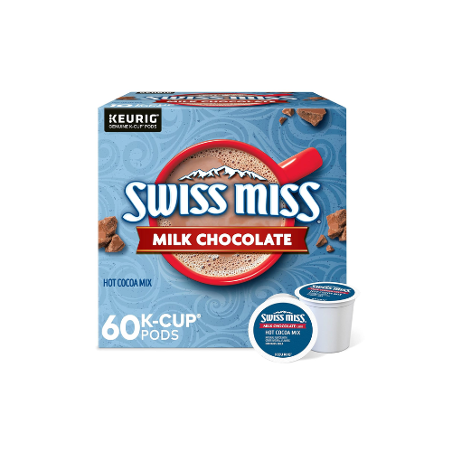 Swiss Miss Milk Chocolate 60 Count (6 Packs of 10)