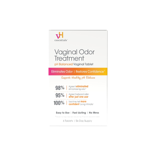 vH essentials Vaginal Odor Treatment 6 Tablets with Applicator (667-06)