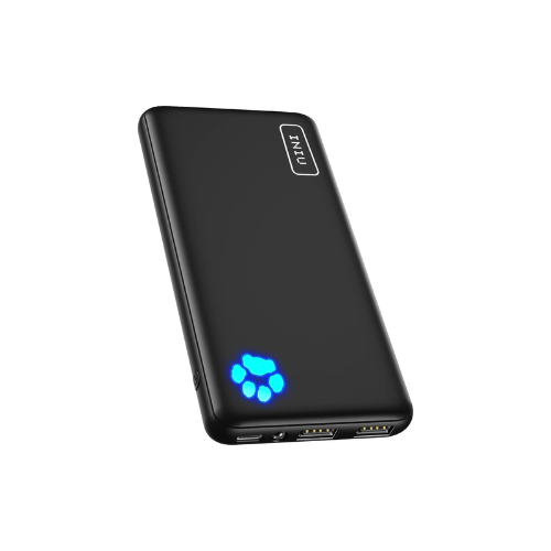 INIU Portable Charger 10000mAh Slim Power Bank USB-C 5V/3A