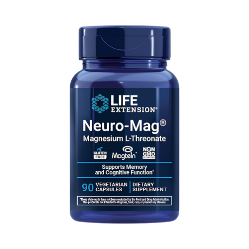 Life Extension Neuro-Mag Magnesium L-Threonate 90 Veg Caps