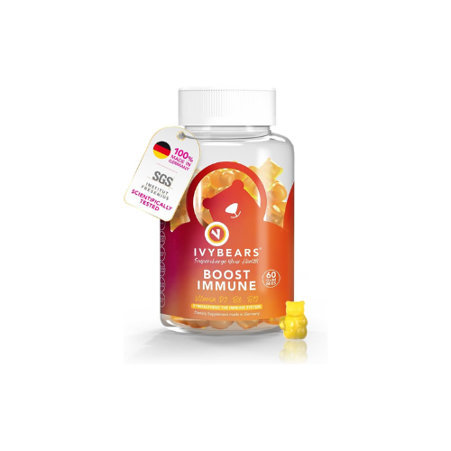 Ivy Bears Boost Immune Gummies – 60 Count Daily Support