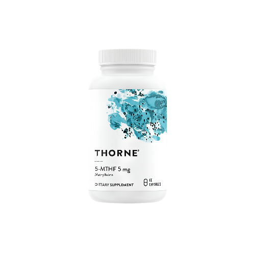 Thorne 5-MTHF 5 mg 60 Capsules Active Methylfolate