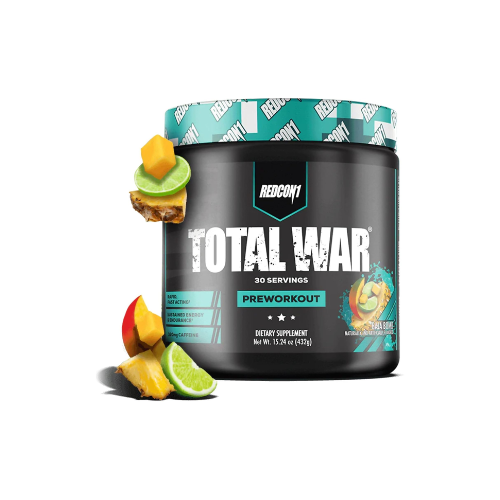 REDCON1 Total War Pre Workout Baja Bomb, 320mg Caffeine (30 Servings)