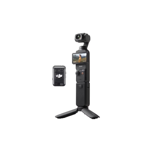 DJI Osmo Pocket 3 Creator Combo, Vlogging Cameras with 1" CMOS, 4K/120fps, 3-Axis Stabilization, Mic Included