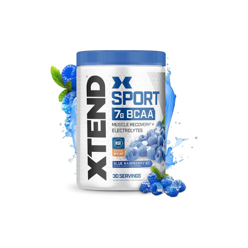 XTEND Sport BCAA Powder Blue Raspberry Ice 30 Servings