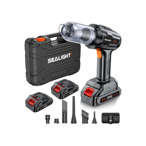 SEALIGHT Cordless Car Vacuum Cleaner High Power Portable