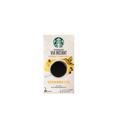 Starbucks VIA Veranda Blend Instant Coffee Packets, 1.4 oz