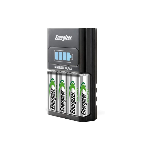 Energizer AA/AAA 1 Hour Charger with Rechargeable Batteries