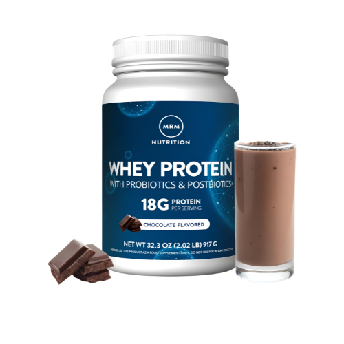 MRM Nutrition Whey Protein Chocolate 33 Servings with BCAAs