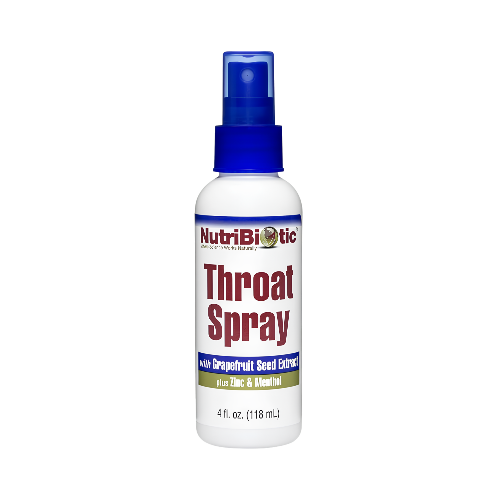 NutriBiotic Throat Spray with GSE 4 Fl. Oz