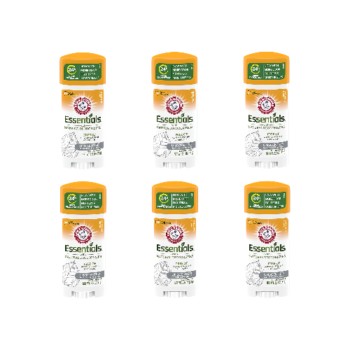 Arm & Hammer Essentials Deodorant, Unscented,2.5 oz, 12/CS