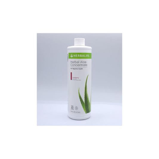 Herbalife Herbal Aloe Concentrate Pint: Cranberry Flavor 16 FL Oz