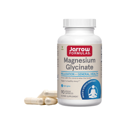 Jarrow Magnesium Glycinate 90 Capsules Relaxation Sleep