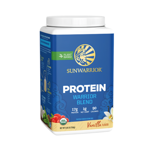 Sunwarrior Vegan Protein Powder Organic Vanilla 30 Servings