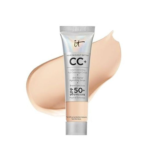 IT Cosmetics CC+ Cream Travel Size – All-in-One Foundation & Serum