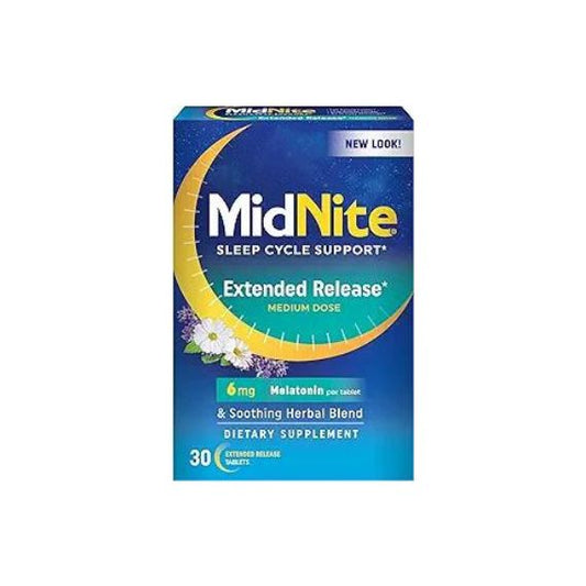 Midnite Extended Release Medium Dose Vegan 30 Tablets