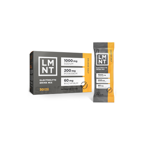 Drink LMNT Zero Sugar Electrolytes - Orange Salt | 30-Count Drink Mix